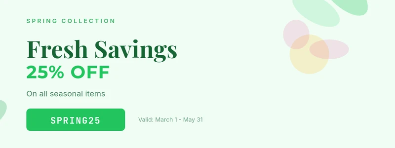 Seasonal Promo