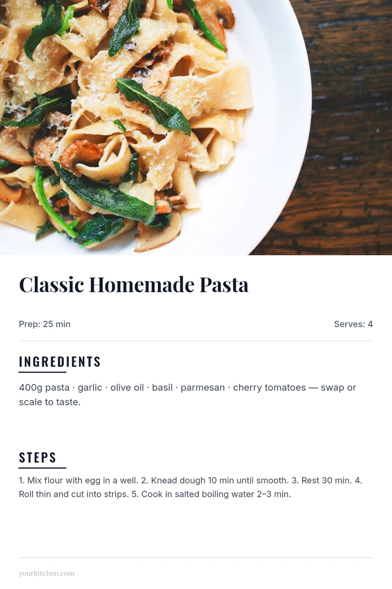 Recipe Pinterest Pin
