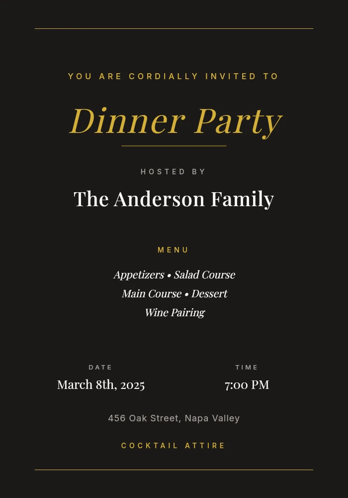 Dinner Party