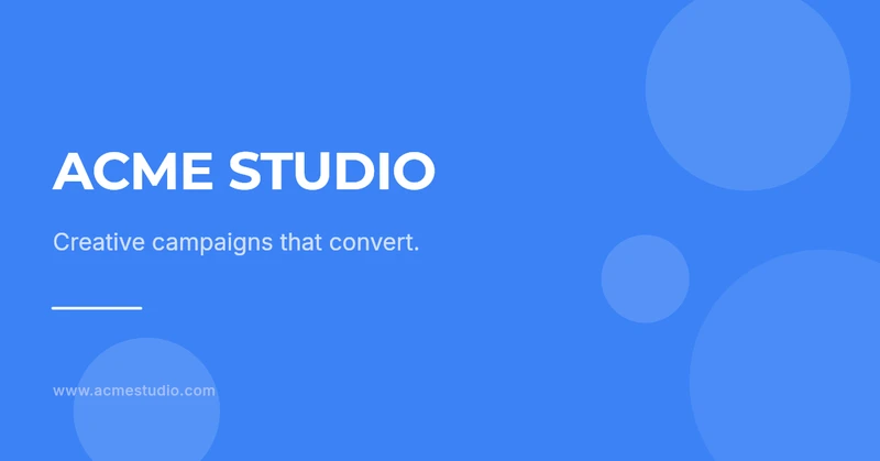 Facebook Cover — Modern