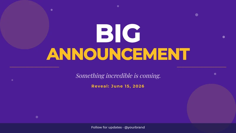 TikTok Landscape — Big Announcement
