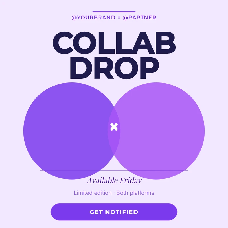 TikTok Square — Collab Drop