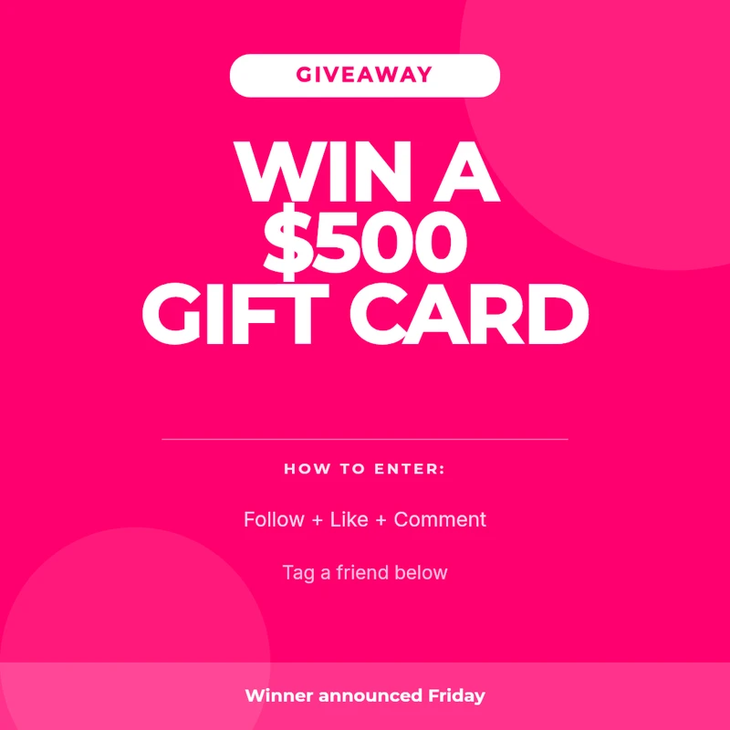 TikTok Square — Giveaway