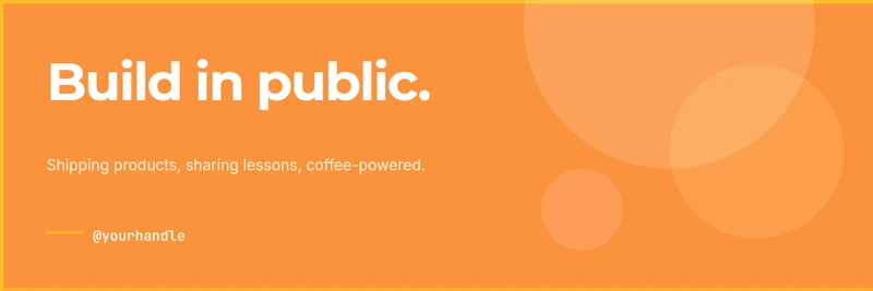 Twitter / X Banner — Gradient