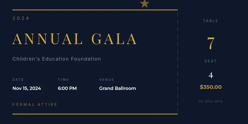 Charity Gala