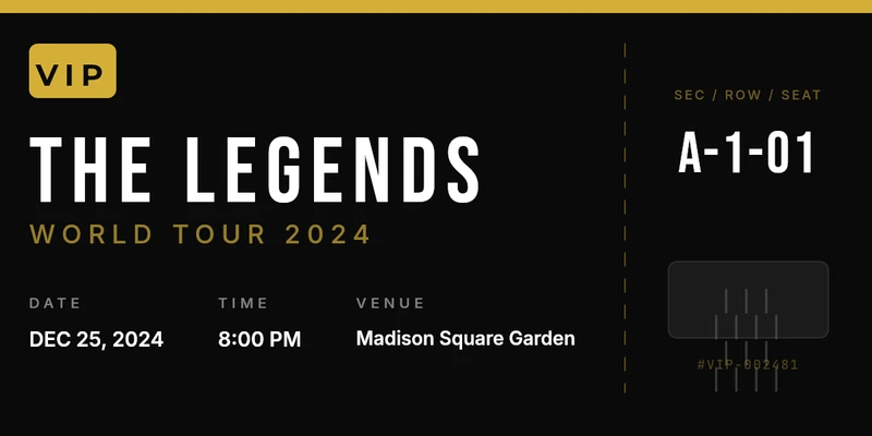 Concert VIP