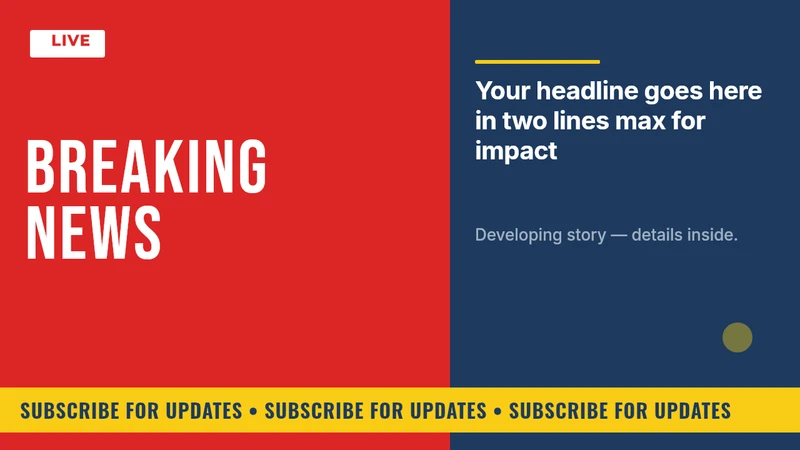 Breaking News